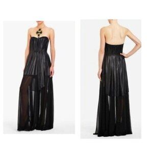 BCBG Maras Strapless Maxi Dress Size 6